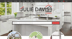 Desktop Screenshot of juliedavissellshomes.com